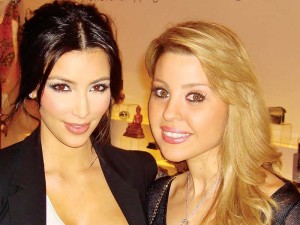 Candy Ice's celebrity clients include Kim Kardashian, seen here with Kilislian.