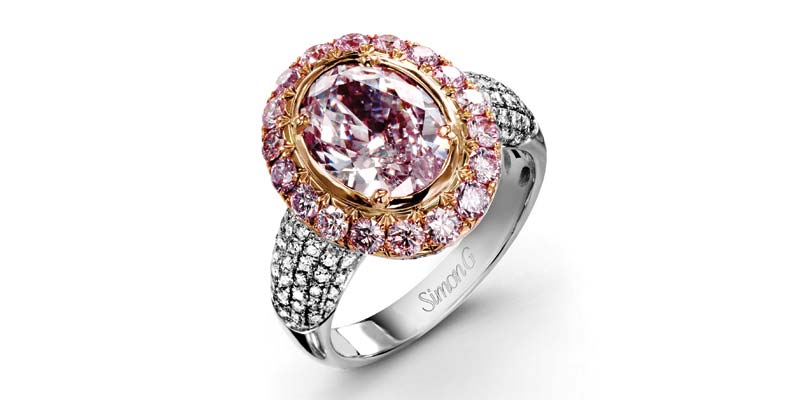 Victor Pink Diamond Ring