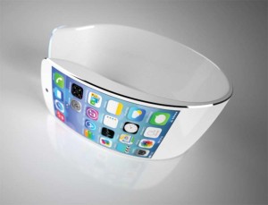 A concept drawing of Apple's iWatch, which is expected to launch this year.