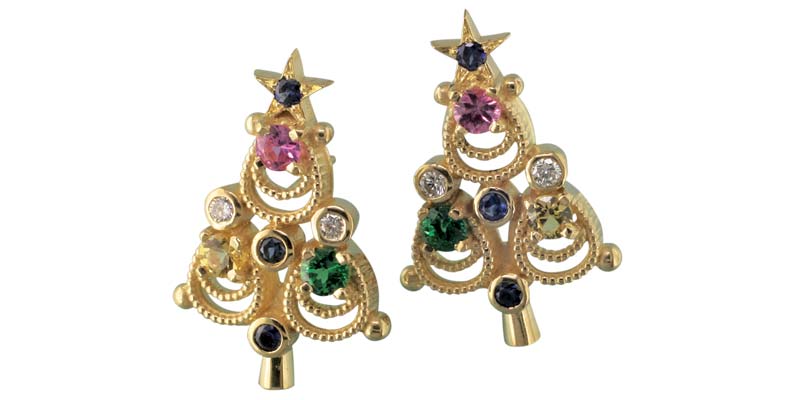 earrings-christmas-trees-birthstones-18K-y