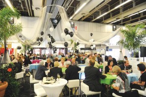 Special events and social gatherings at trade shows are prime opportunities for networking.