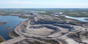 Drill testing has almost been completed on three targets in the Northwest Territories’ Gahcho Kué mine. Photo courtesy De Beers Canada