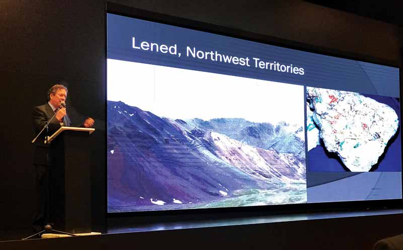 Dr. Lee Groat of the University of British Columbia (UBC) gave an overview of emerald mining in Canada, noting the rewards and difficulties of mining in the country, at the Second World Emerald Symposium (2WES) in Colombia.