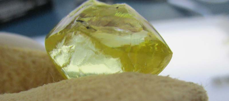 Firestone Diamonds has found an intense fancy yellow diamond weighting 54 carats.