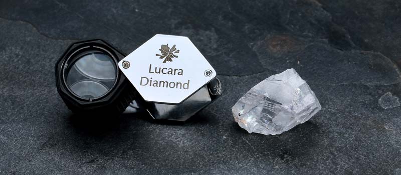 Lucara recovered a 123-carat gem-quality diamond from its Karowe site in Botswana.