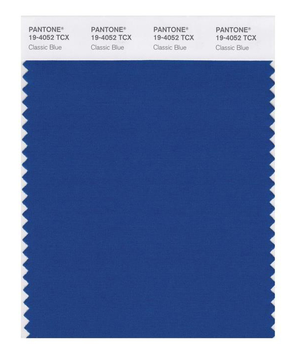 The timeless and enduring ‘Classic Blue’ has been named Pantone Color Insitute’s colour of the year for 2020.