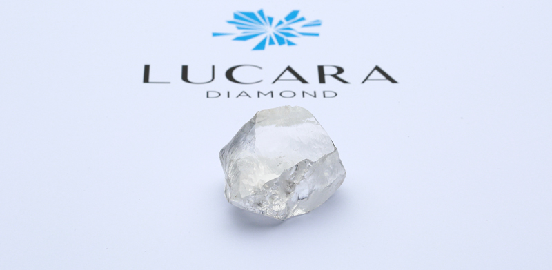 Lucara Diamond has recovered a 549-carat white diamond from its Karowe Mine. 