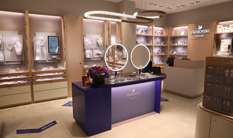 Swarovski has opened a Crystal Studio ‘digital concept’ store in Toronto, marking the concept’s foray into Canada. Photo courtesy Swarovski