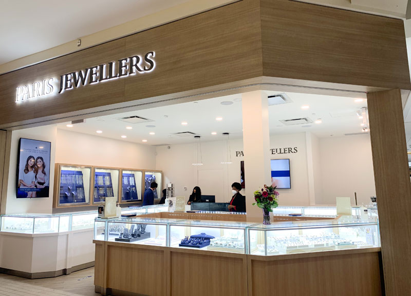 Canadian-owned company Paris Jewellers has opened a new location in Edmonton, Alta. Photo courtesy Paris Jewellers