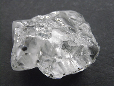 Gem Diamonds has unearthed a 370-carat type II white diamond from its Letšeng mine in Lesotho. Photo courtesy Gem Diamonds