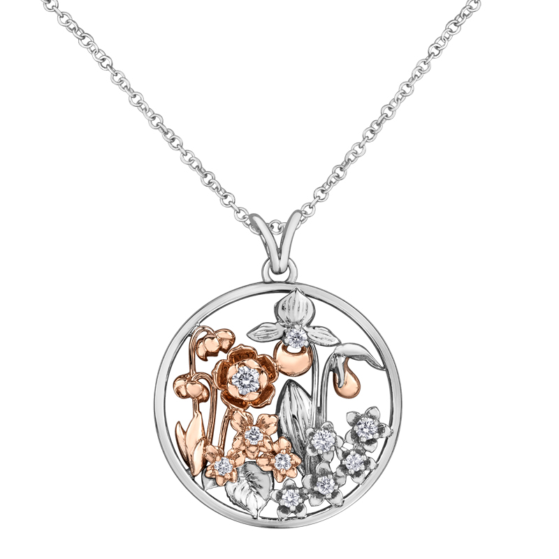 The 'Maritimes Garden' pendant.