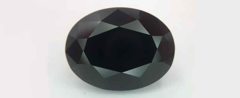 Black melanite garnet. Photo by Lauriane Lognay/Rippana, Inc.