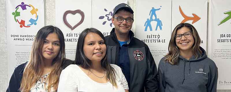 Three women in the Northwest Territories have completed an 11-day paid work placement at De Beers’ Gahcho Kué Mine as part of the Building Forever: Women’s Pre-Trades Program.