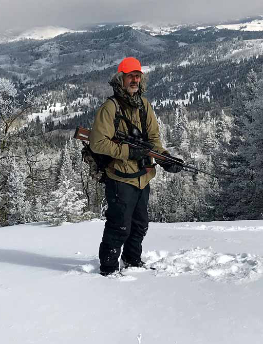 Author Marc Choyt, hunting in northern New Mexico.