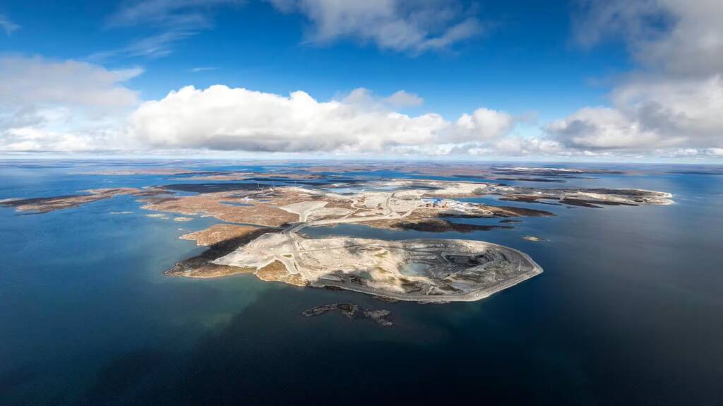 The Diavik Diamond Mine